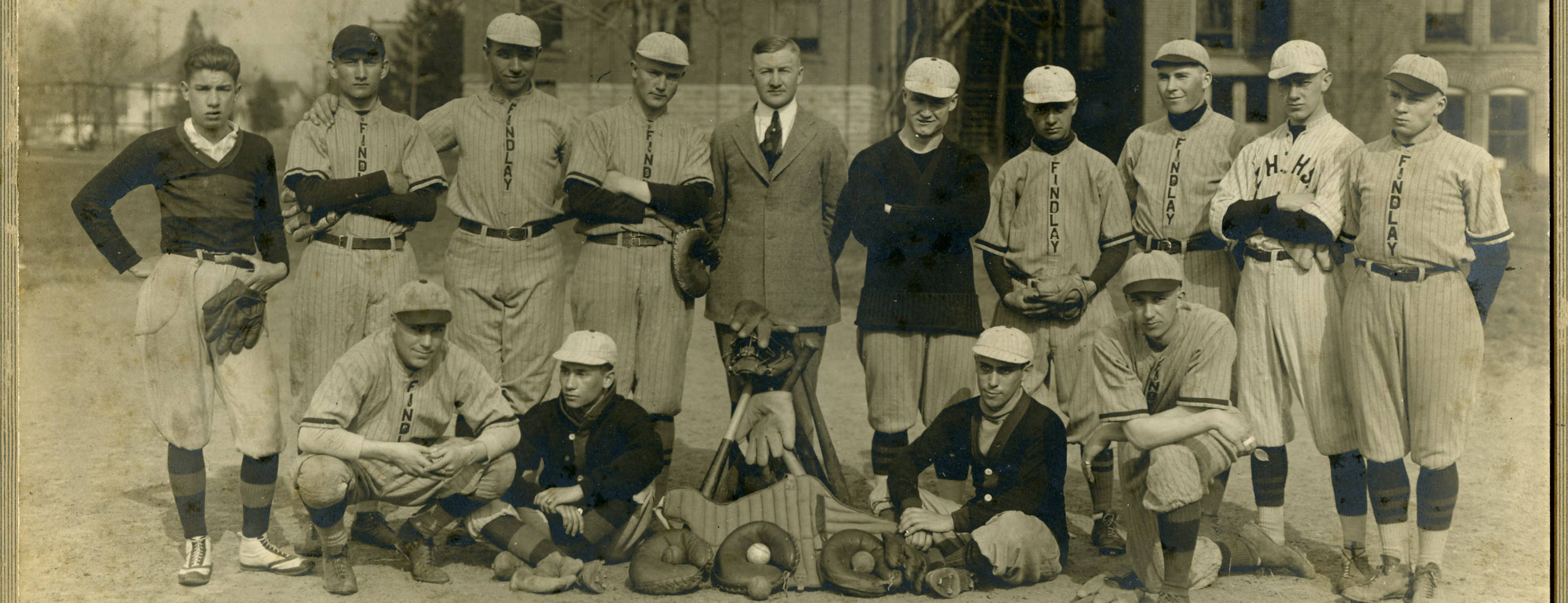 Findlay-College-1918-Baseball-Team